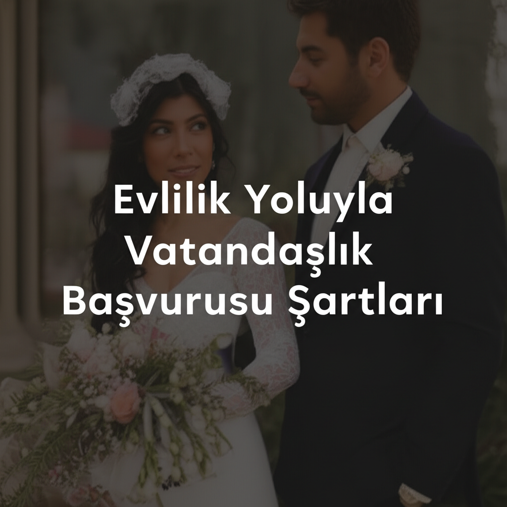Evlilik Yoluyla Vatandaşlık Başvurusu Şartları