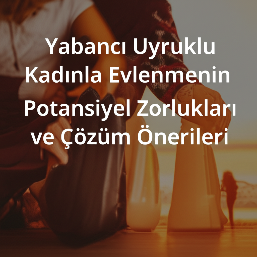 Yabancı Uyruklu Kadınla Evlenmenin Potansiyel Zorlukları ve Çözüm Önerileri